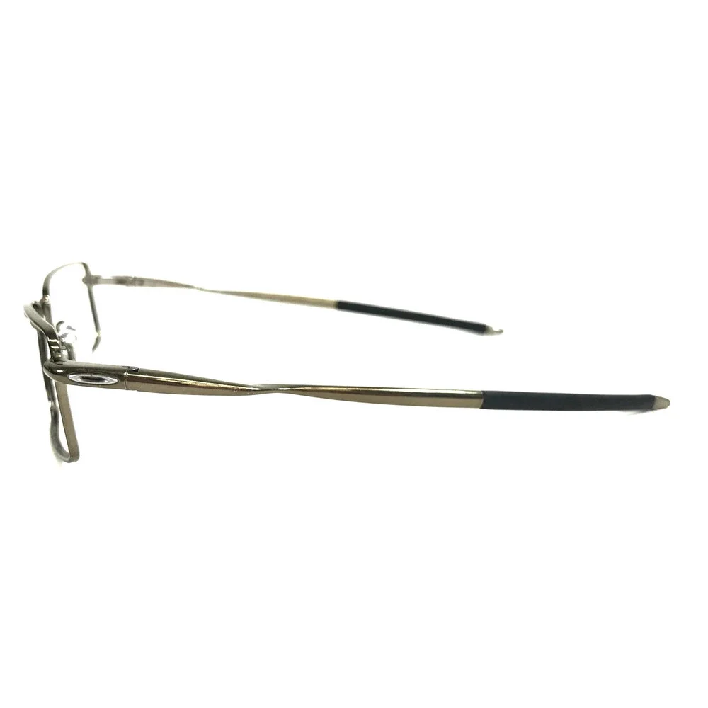 Oakley Eyeglasses Frames Kickstand 2.0 Olive Chrome Silver Rectangle 51-19-131